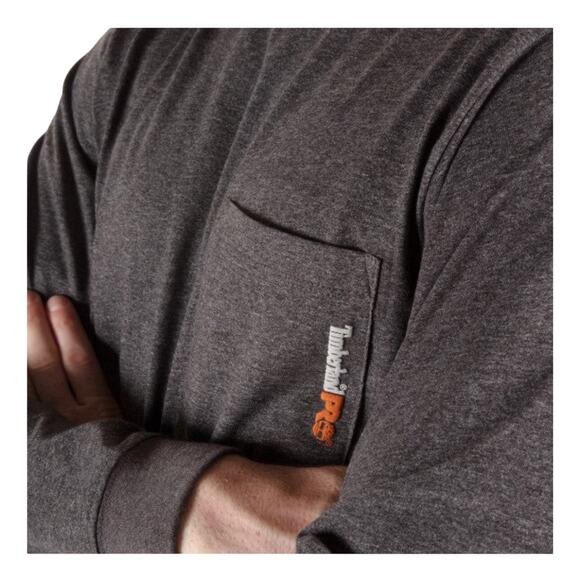 Timberland PRO Men's Base Blended Long Sleeve Workwear T-Shirt - Size: XL - Picture 2 of 13